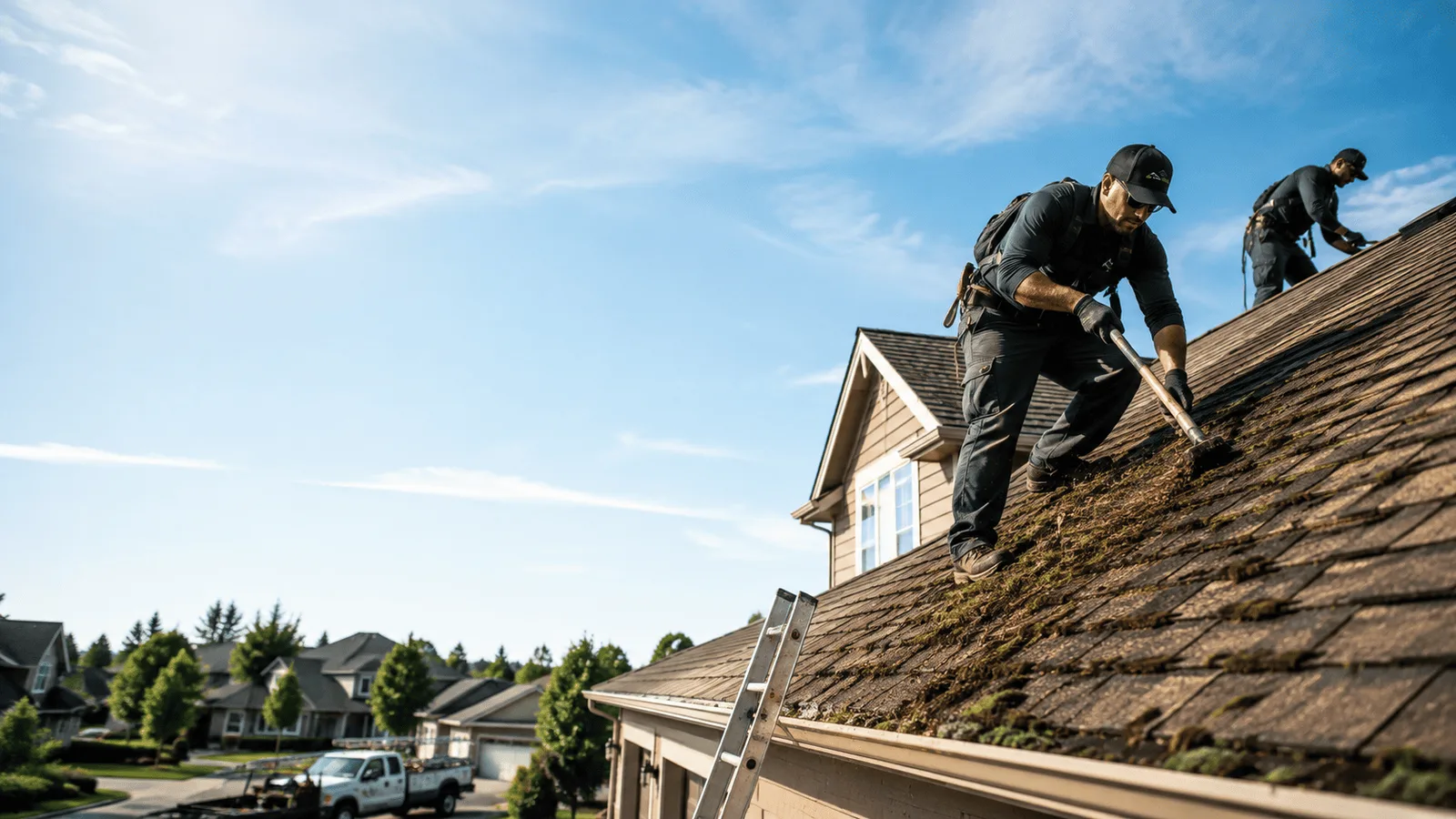 Roof Moss Removal in Brielle, NJ near me